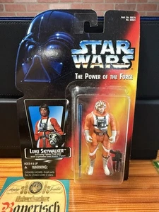 Figura Star Wars Poder de la Fuerza Luke Skywalker X-Wing Pilot (sable largo) - Imagen 1 de 2