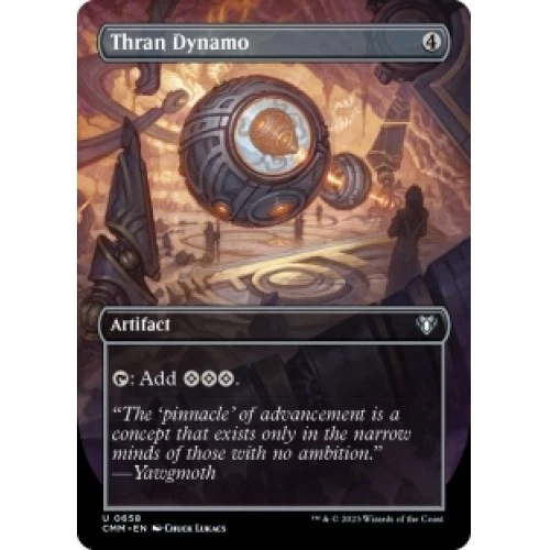 Thran Dynamo (borderless) X4 M/NM Magic: The Gathering MTG Commander Masters - Image 1 of 1