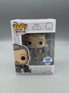Funko Pop! Icons (Disney 100) Walt Disney (Funko Exclusive) #77 - Picture 1 of 6