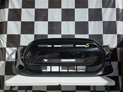 2021 22 23 2024 Mini Cooper F56 S w/ Sensors Electric LCI2 Front Bumper Used Oem - Image 1 of 4