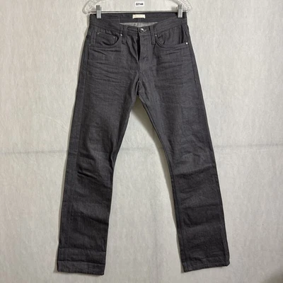 Pantalones de mezclilla para hombre Thee sin marca talla 29 gris 14,50 z ribete pierna recta Foto 1 de 4