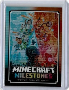 2024 Panini Minecraft #14 Minecraft Legends Minecraft Milestones SSP - Imagen 1 de 1
