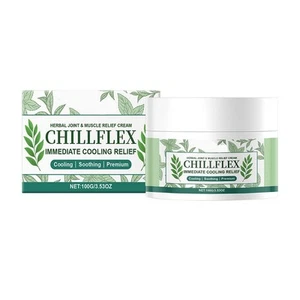 CHILLFLEX Menthol Soothing Cream Joint Activities Throughout The Body 3.5oz - Picture 1 of 15