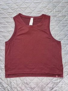Lululemon Train to Be Tank Top Maroon Women's Size 4 - Picture 1 of 6