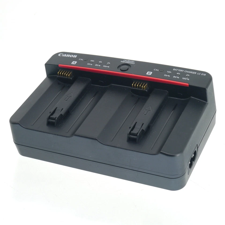 Cargador Canon LC-E19 (para batería LP-E19/LP-E4/LP-E4N) *OEM* Foto 1 de 1