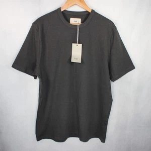 Folk Heavyweight Cotton T-Shirt Herren XL Washed Black Logo Relaxed Casual UVP 70 - Bild 1 von 9