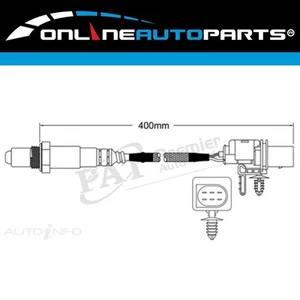 Pre Cat Oxygen O2 Sensor for Holden Astra AH 4cyl 1.9L Z19DTH4 Z19DT44 2006~2009 - Picture 1 of 1