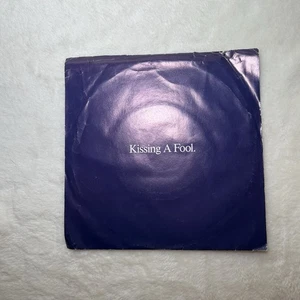 George Michael – Kissing A Fool - 1988 - Columbia 38-08050 7" Single - Imagen 1 de 3