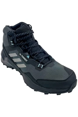 Adidas Women' Terrex AX4 Mid Hiking Boot Black/Grey/Mint Ton - Image 1 of 3