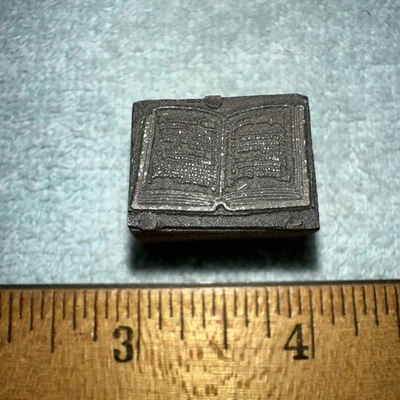 Printing Block “ Opened Book “ - Image 1 of 4