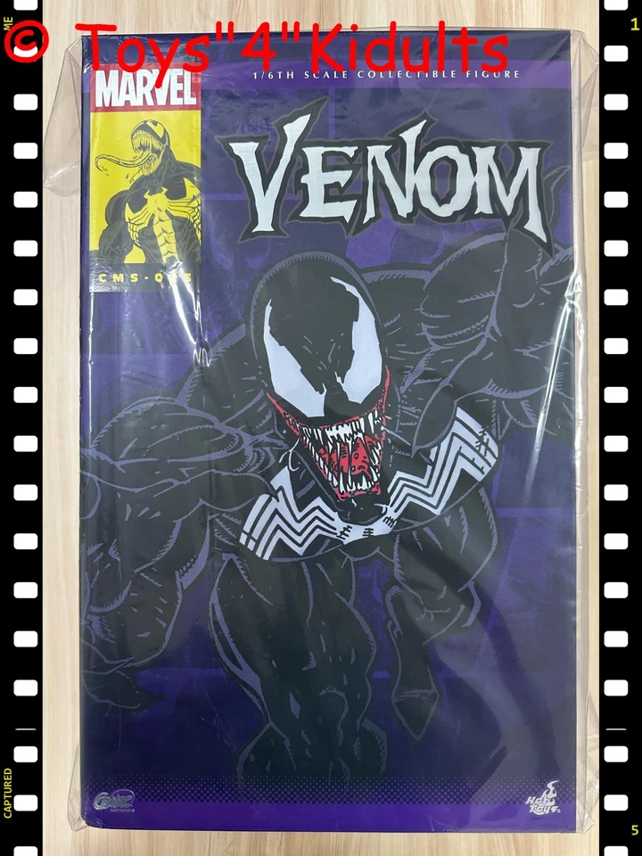 🔥 Hot Toys CMS023 Marvel Comics - Venom 1/6 Action Figure NEW 🔥 - Image 1 of 2