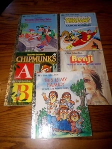 Vintage Little Golden Books--Shazam! Disney, Richard Scarry, More! - Picture 1 of 8