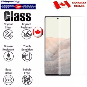 For Google Pixel 6 / 6 Pro Transparent Tempered Glass Clear Screen Protector - Picture 1 of 8