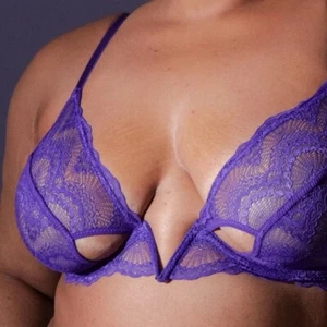 NWT Thistle and Spire Kane Bra V-wire Lace size 38DD ULTRAVIOLET - Picture 1 of 3