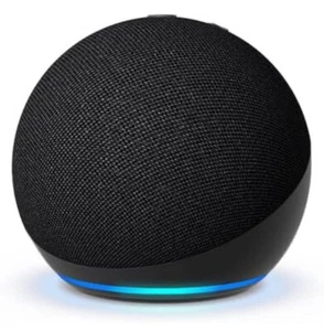 Echo Dot (5th Gen, 2022) | Vibrant Sound, Routines & Alexa | Charcoal | $50 - Picture 1 of 9