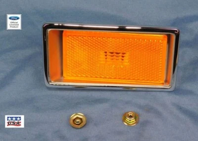 Mercury Cyclone Montego 1970 1971 marcador delantero izquierdo montaje de luz nuevo Foto 1 de 4