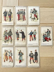 Série de 10 Chromos Guérin-Boutron - Humoristique Minot thème Soldat - XIXe - Imagen 1 de 2