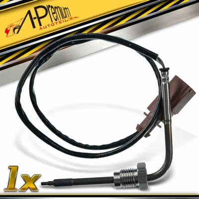 Sensore temperatura gas di scarico pre catalizzatore per AUDI Q7 4LB Vw Touareg 7LA 7L6 7L7 3.0L Tdi - Immagine 1 di 4