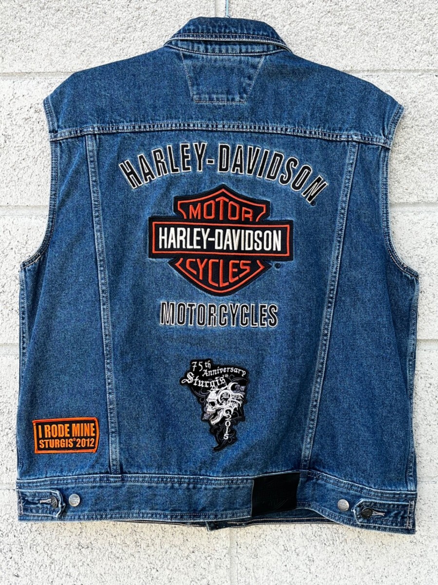 Chaleco Vaquero Sin Mangas Para Hombre Estilo Vintage, 80