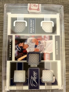 Kyle Tucker ,2022 Panini Three And Two Full Count 5 Jersey Relic Swatches /75.