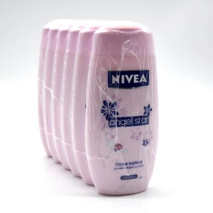 NIVEA  SHOWER GEL Angel Star Cream Set of 6x250ml for Women Made in Germany - Picture 1 of 3