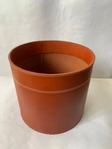 Storage Bin, Leather Basket, Large Firewood Basket, Leather Storage Basket,multi - Picture 1 of 28
