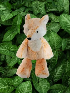 Mary Meyer - Marshmallow Zoo Orange Frosty Fox Plush 14” Rare Weighted Paws - Picture 1 of 10