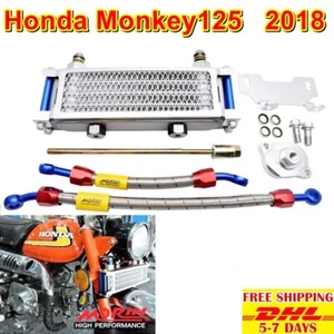 H27 RADIATOR OIL COOLER MORIN ENGINE MOUNTING KIT For HONDA Monkey125 2018 New - Picture 1 of 8