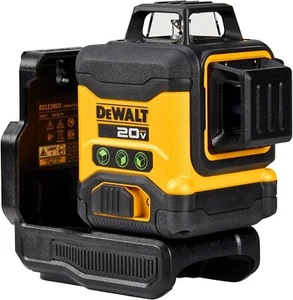 Nivel láser DEWALT 20V MAX, láser de línea cruzada, 3X360, verde, solo herramienta (DCLE - Imagen 1 de 6
