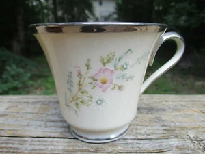 Lenox Flirtation Tea Cup Demitasse Cup Coffee Cup 3" high **Buy by the Piece** - Picture 1 of 6
