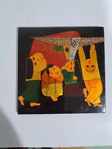 Vietnamesische lackierte Holzkunst zum Aufhängen - Bild 1 von 21
