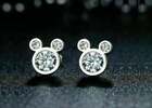 3Ct Lab Created Diamond Lab-Created Stud Earrings Gift 14K White Gold Plated