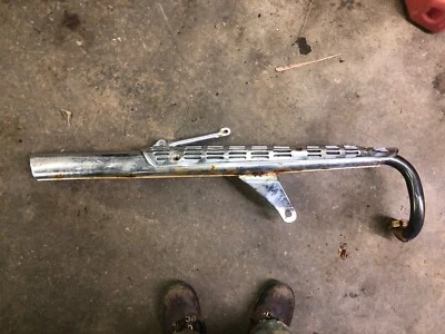 68,69 yamaha yg5t 80 tubo de escape, 215-14610-31-00 Foto 1 de 4