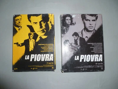 La Piovra Dvd 1ª e 3ª serie 7 DVD Michele Placido - Immagine 1 di 2