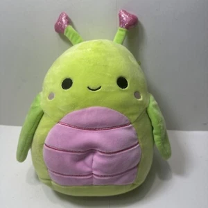 SQUISHMALLOW Hadeon Grasshopper 8" Pink Green Collectable Stuffed Plush D3 - Picture 1 of 5