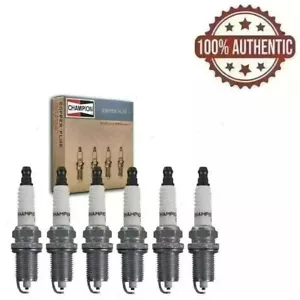 6 pc Champion Copper Plus Spark Plugs for 1999-2004 Jeep Grand Cherokee 4.0L wq - Picture 1 of 2