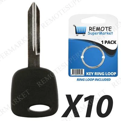 Lot 10 Wholesale Bulk Remote Fob Key for Ford 1996-2004 Mustang 1998-2000 Ranger Foto 1 de 4