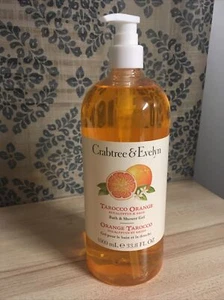 Crabtree & Evelyn TAROCCO ORANGE EUCALYPTUS SAGE Bath & Shower Gel 33.8 oz NEW - Picture 1 of 3