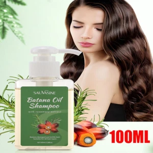 100ML Batana&Rosemary Shampoo Soothes Scalp/Repairs Damage&Split Anti-Hair Loss - Picture 1 of 16