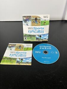 Wii Sports (Nintendo Wii, 2009) Complete w/ Manual & Sleeve