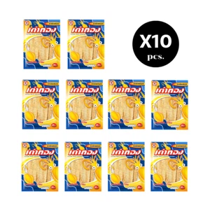 Rodillo Taotong Sepia Sazonada Calamar Seco Tailandés Snack Comida Fiesta 15gx10 - Imagen 1 de 7