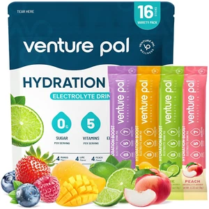 Sugar Free Electrolyte Powder Packets - Liquid Daily IV Hydration Packets | E... - Picture 1 of 9