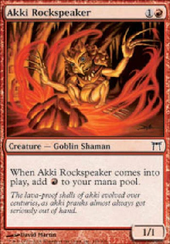 AKKI ROCKSPEAKER X4 4 4X Champions of Kamigawa MTG Magic Cards DJMagic - Image 1 of 1