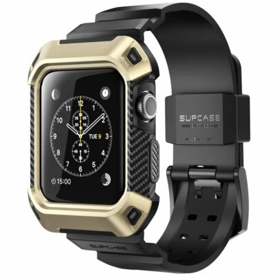 For Apple Watch 3/2/1 42mm SUPCASE UBPro Band Strap Shockproof Rugged Case Cover - Image 1 of 4