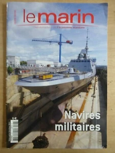 REVUE LE MARIN SPECIAL MILITÄRSCHIFFE WARSHIPS NAVY MARINE DCNS FREMM SNLE - Bild 1 von 2
