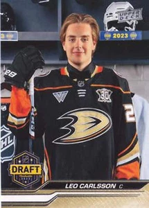 #736 Leo Carlsson - Anaheim Ducks - 2023-24 Upper Deck Hockey - Picture 1 of 1
