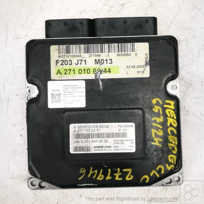 Centralina iniezione  MERCEDES-BENZ Classe C Sportcoup� (C203 180 Kompressor TPS - Immagine 1 di 4