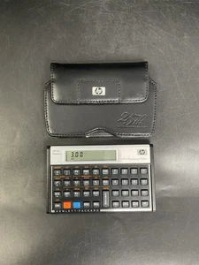 CALCULADORA FINANCIERA HP 12C PLATINUM EDICIÓN 25 ANIVERSARIO CON ESTUCHE ORIGINAL - Imagen 1 de 17