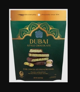 Edward Marc 5 Unzen DUBAI STYLE Dunkle Schokoladenrinde Pistazie & Kataifi *BB 9/2026* - Bild 1 von 1