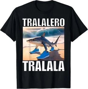 Funny Tralalero Tralala italian brainrot gen z T-Shirt Hoodie - Picture 1 of 18